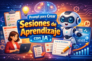 Prompt para crear sesiones de aprendizaje con Inteligencia Artificial
